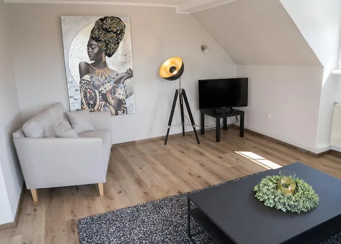 아파트 Urlaubsfreude Biedermann Haus Gluecksstein - Mondstein 바트샨다우